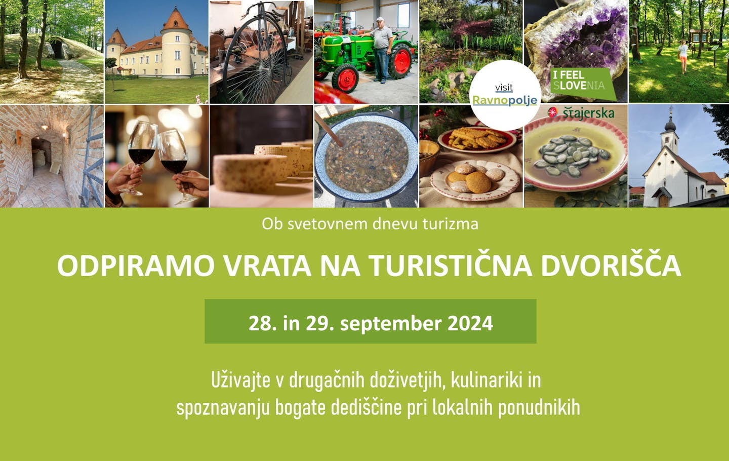 Odpiramo vrata na turistična dvorišča